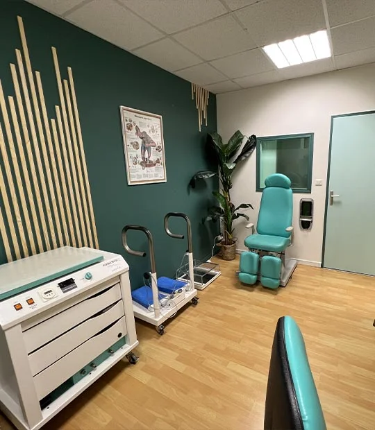 Local Podo Anjou Atlantique pour les bilans podologiques avant semelles orthopédiques à Angers